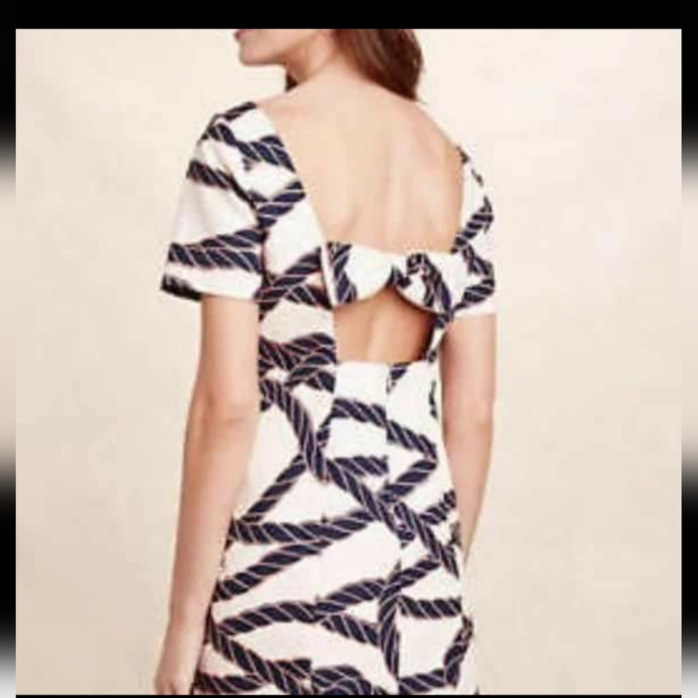 Anthropologie MAEVE Nautical rope dress